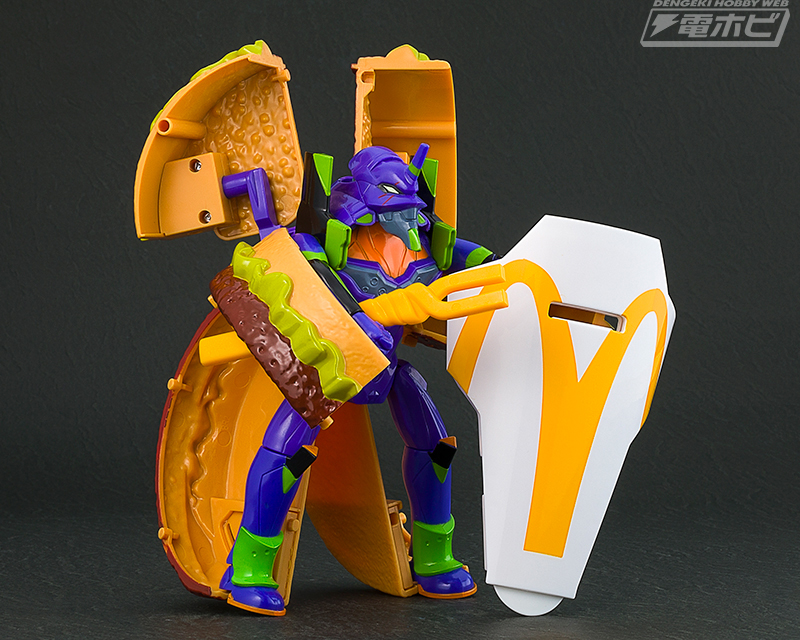 ビッグマックやポテトがエヴァに完全変形！話題の「マクドナルド