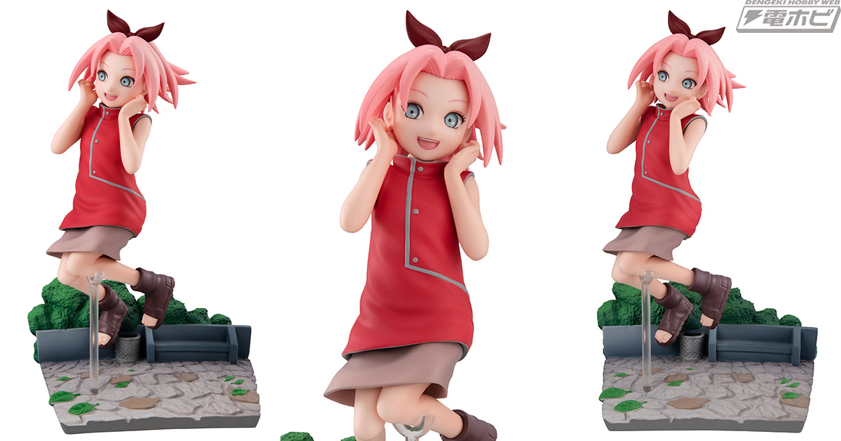 元気いっぱい可愛さと強さを秘めた春野サクラが立体化！『NARUTO