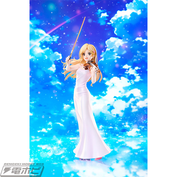 四月は君の嘘』宮園かをりがドレス姿でフィギュア化！流れるような髪や