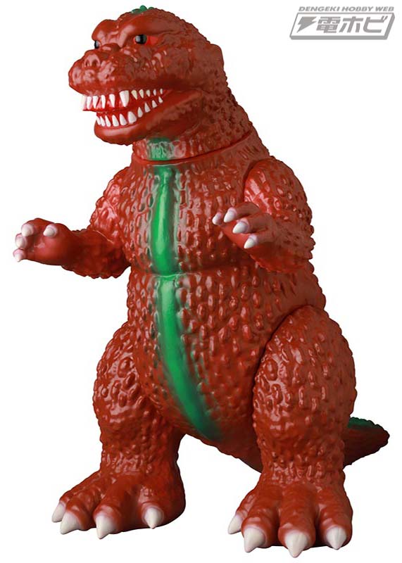造形作家・安楽安作氏がおくる怪獣ソフビモデル！「逆襲ゴジラ」の