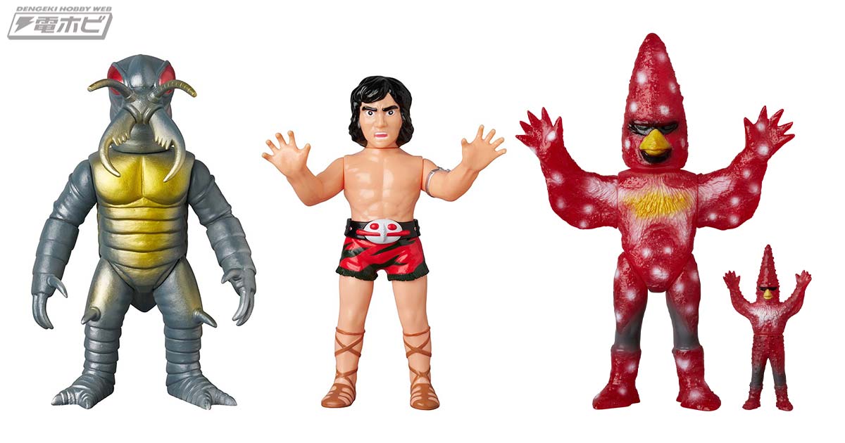 仮面ライダーアマゾン』東映レトロソフビコレクションにて変身ポーズの