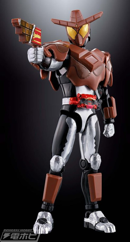 食玩アクションフィギュア「装動 仮面ライダーガヴGV3」にチョコダン