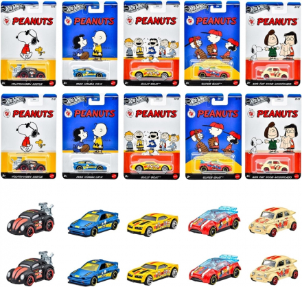 スヌーピー75周年を記念したホットウィールのアソートが登場！キュート
