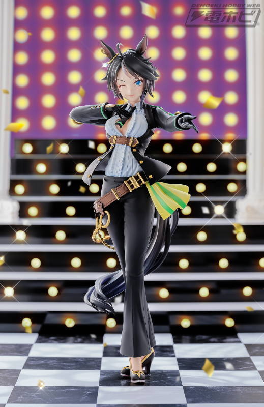 ウマ娘 プリティーダービー』より、フジキセキが1/7スケールで