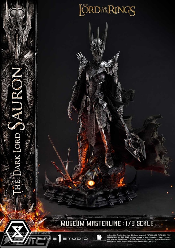 ロード・オブ・ザ・リング』より、“冥王”サウロンがプライム1スタジオ