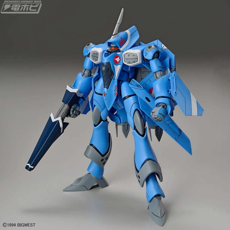 マクロス7』より天才マックスが駆る青い「VF-22S」がバンダイHG