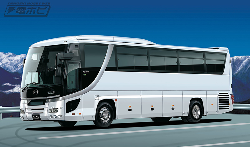 自動車 Aero Queen Super Hi-Decker 1/32 Amazon | フジミ模型 1/32