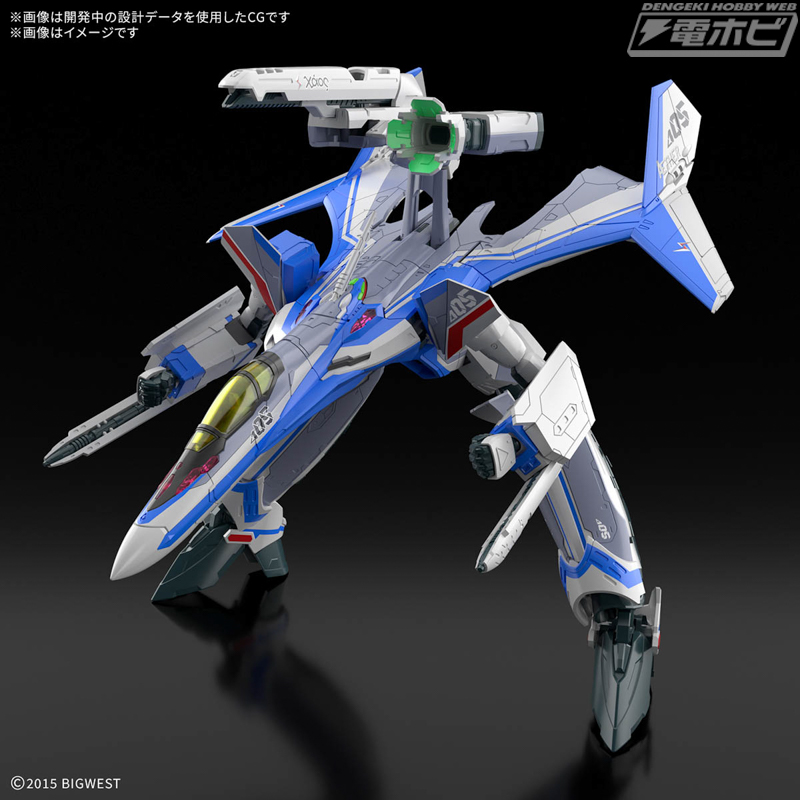 マクロスΔ』VF-31J ジークフリード（ハヤテ・インメルマン機）が