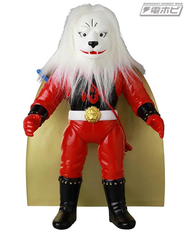 ピープロが生んだ偉大なる時代活劇！『快傑ライオン丸』のソフビモデル