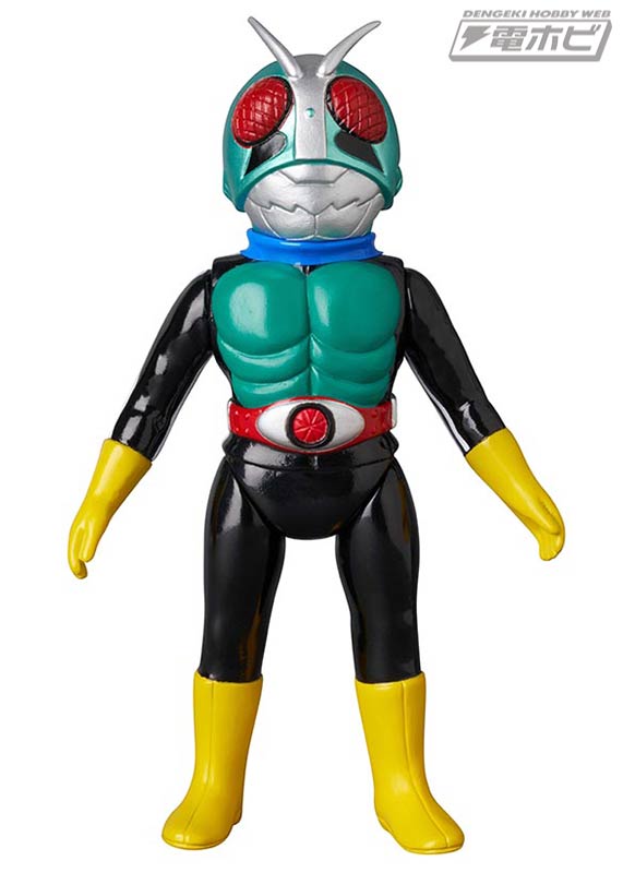 東映レトロソフビコレクションの集めやすいミドルサイズシリーズに