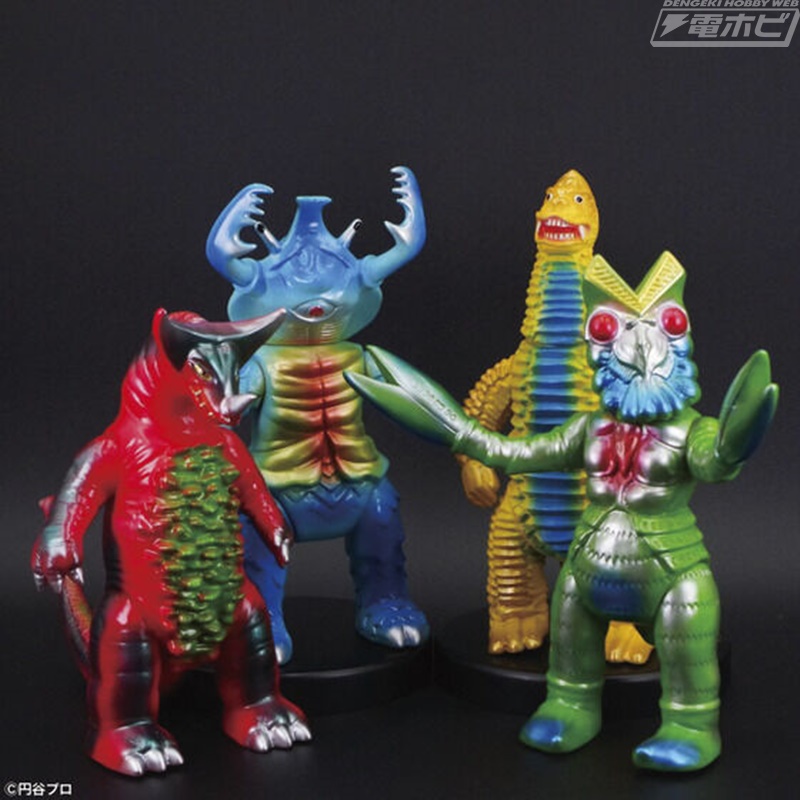 ウルトラマン（昭和レトロカラー）」や、人気怪獣4体をセットにした
