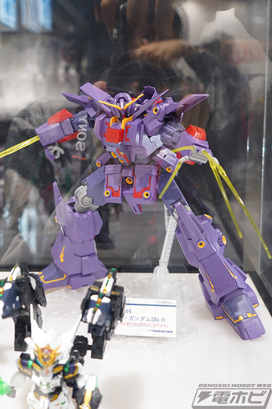 Zガンダム』ガンプラ「HG 1/144 サイコ・ガンダムMk-II」が展示