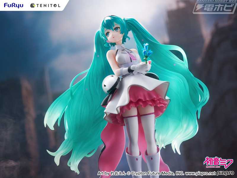 イラストレーター・れおえん氏のイラストを立体化！「TENITOL 初音ミク