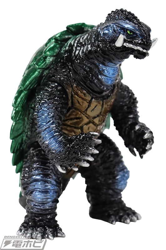 ガメラ』黒々と艶めくカラーやメタリック彩色がカッコイイ！ガメラ