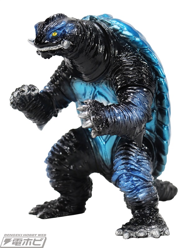 ガメラ』黒々と艶めくカラーやメタリック彩色がカッコイイ！ガメラ