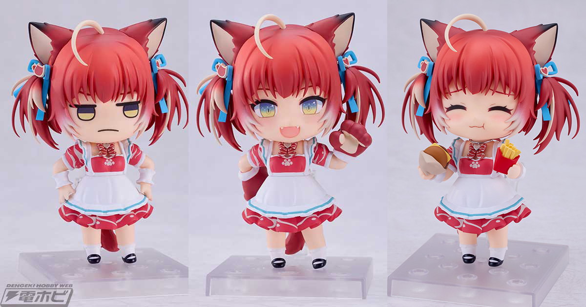 VTuber・赤見かるびがデフォルメフィギュア「ねんどろいど」になって