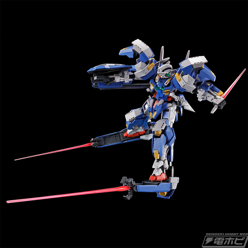 ガンダムアヴァランチエクシアダッシュがRGガンプラ化！新規造形の