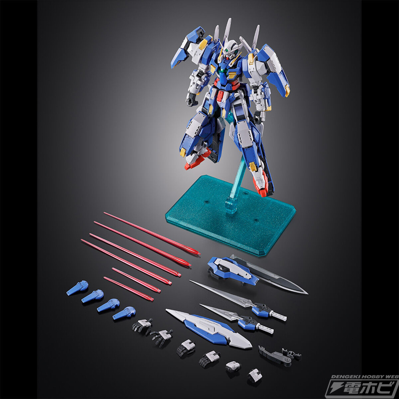 ガンダムアヴァランチエクシアダッシュがRGガンプラ化！新規造形の