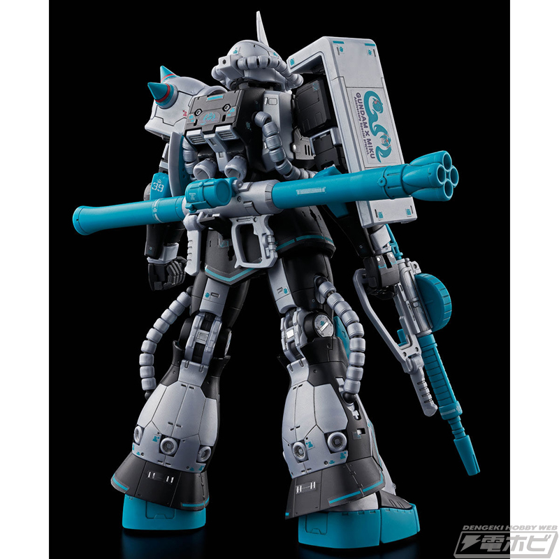 ガンダム」45周年×「初音ミク」コラボのガンプラ「RG MS-06S ザクII
