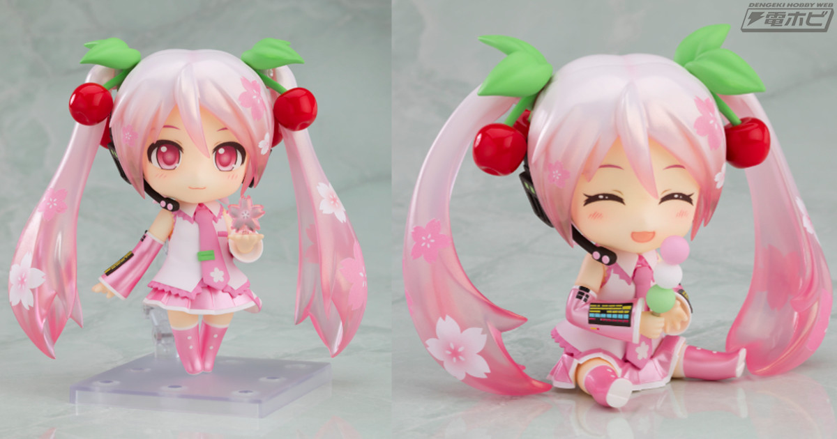 ねんどろいど（雪ミク＆桜ミク＆初音ミク）セット＋交換パーツ