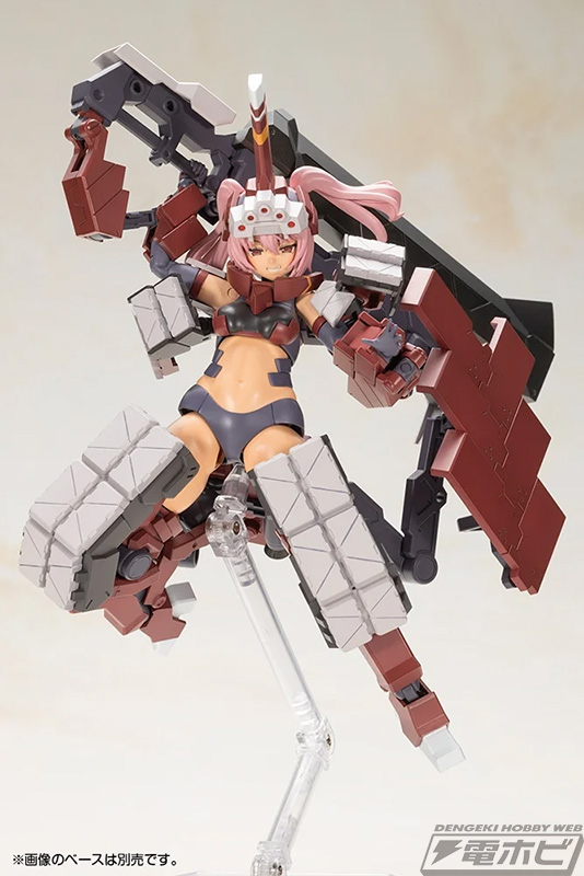 超大型武装と超重装甲FAガール！『フレームアームズ・ガール』輝鎚・乙