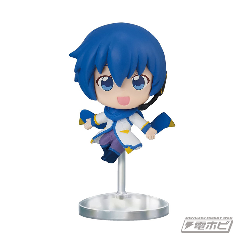 初音ミク・鏡音リン・鏡音レン・KAITOのフィギュアがガシャポンに登場