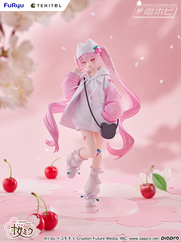 春の陽気に誘われて一緒にお出かけしたくなるような「桜ミク Cool