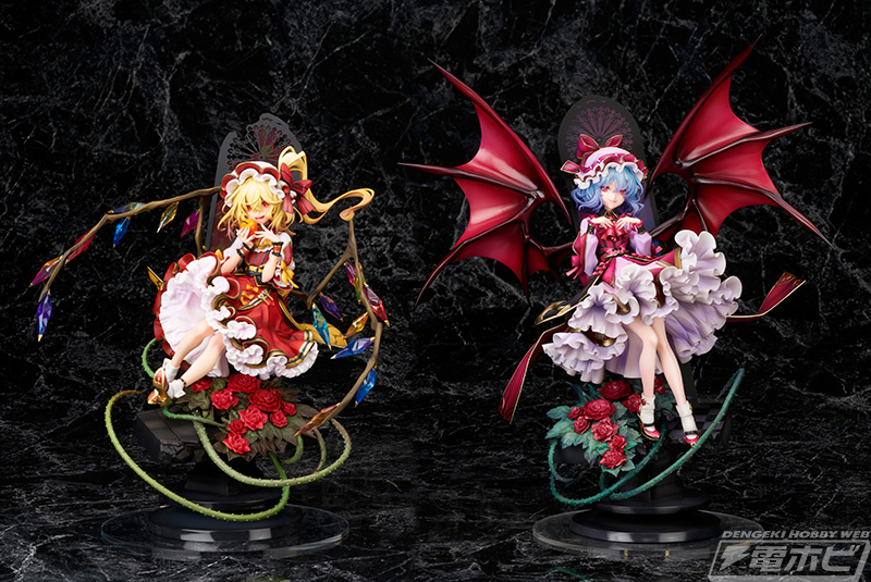 東方Project』本田ロアロ氏描き下ろしのフランドールとレミリアの