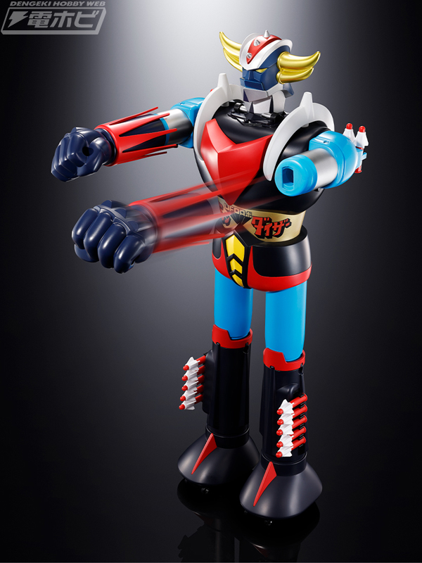 宇宙の王者がジャンボマシンダーで復活！全高約600ミリの「UFOロボ