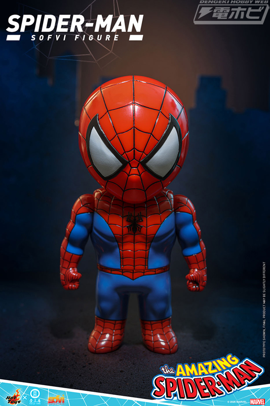ホットトイズ25周年記念プログラムに「スパイダーマン」が参戦！ソフビ