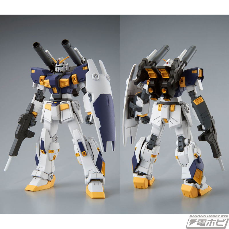 完成版と未完成版の両形態を再現可能！『ジオニックフロント 機動戦士