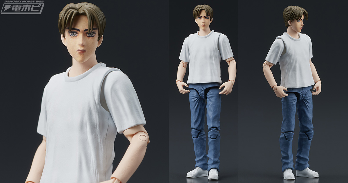 頭文字D』主人公・藤原拓海が同スケールのカーモデルとの組み合わせに