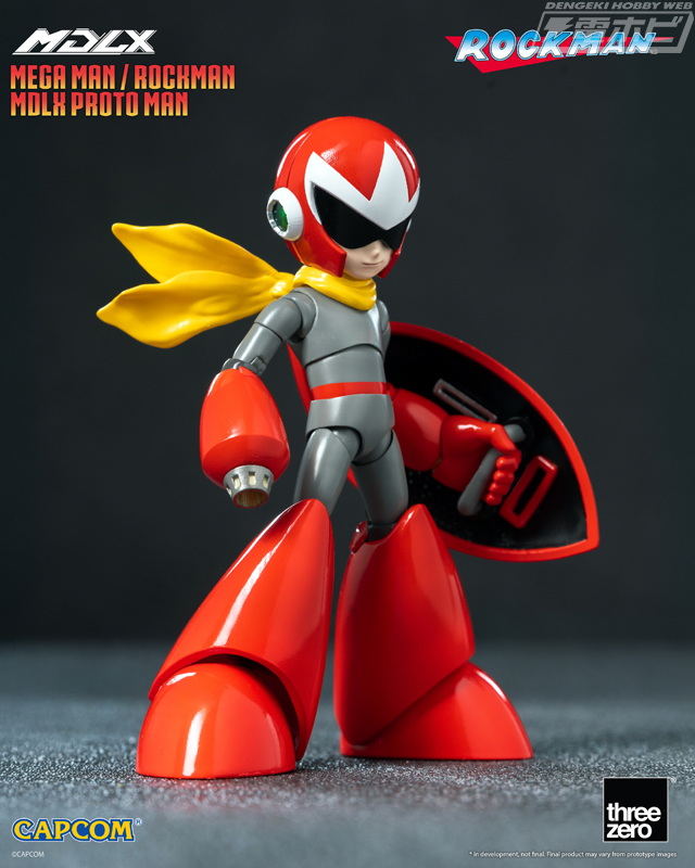 ロックマン」シリーズより、ブルースがMDLXでアクションフィギュア化