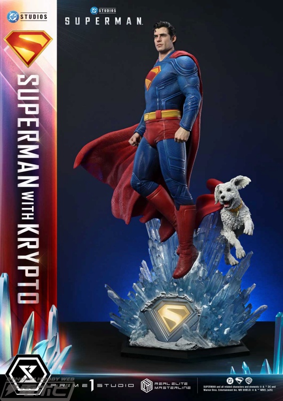 映画『スーパーマン』より、スーパーマン＆クリプトがプライム1