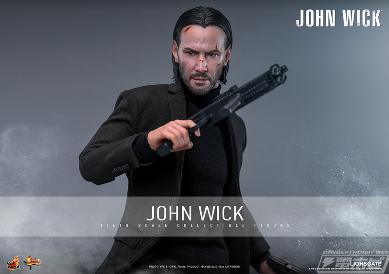 ジョン・ウィック』の1/6スケール可動フィギュアがホットトイズから