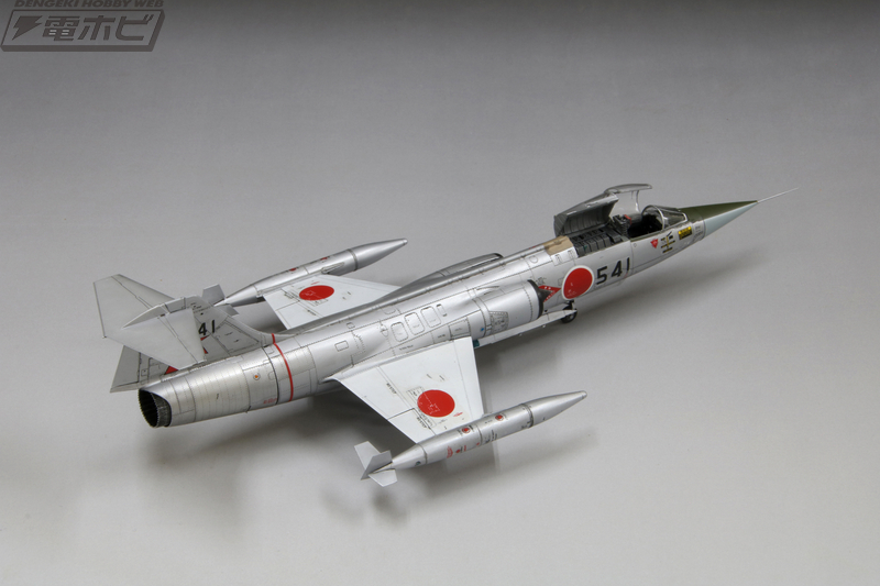 最後の有人戦闘機”F-104Jが完全新金型で登場！ファインモールドが1/72