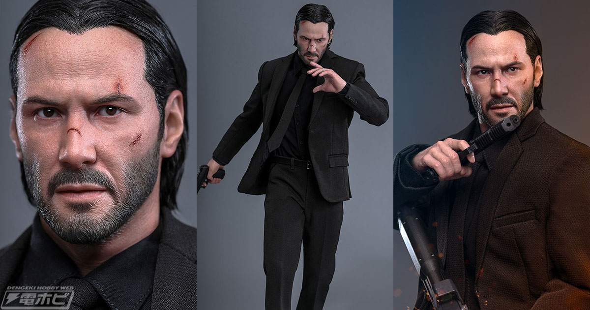 ジョン・ウィック』の1/6スケール可動フィギュアがホットトイズから
