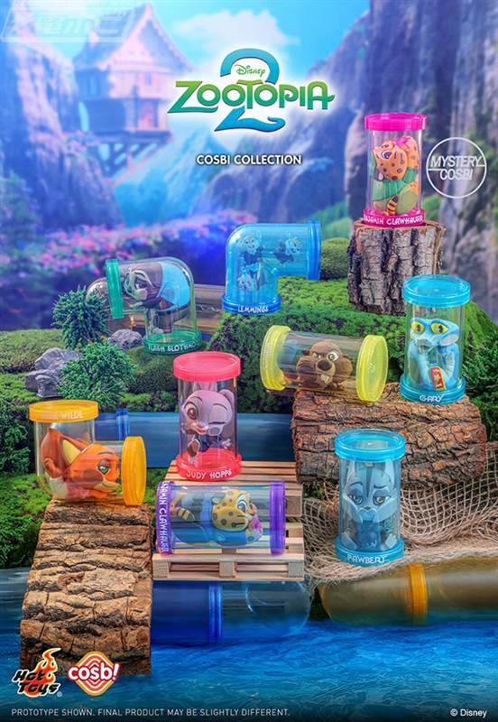 新キャラも愛らしい！『ズートピア2』がトレーディングフィギュア