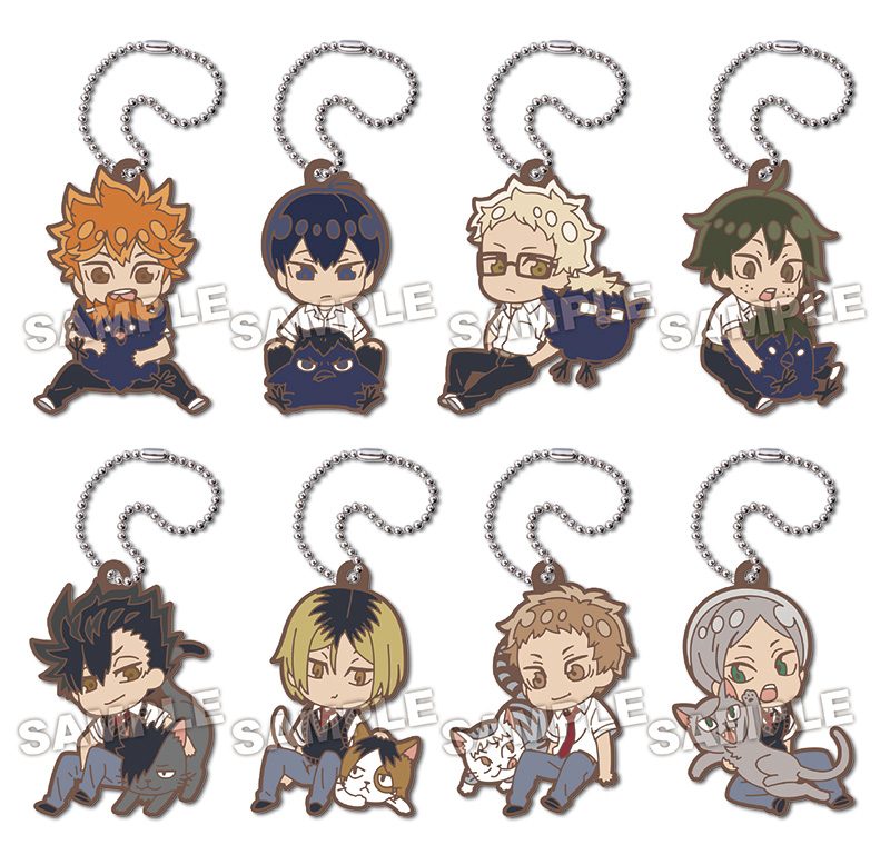 ハイキュー!!』の「でふぉラバ！」キーホルダー第6弾！烏野＆音駒