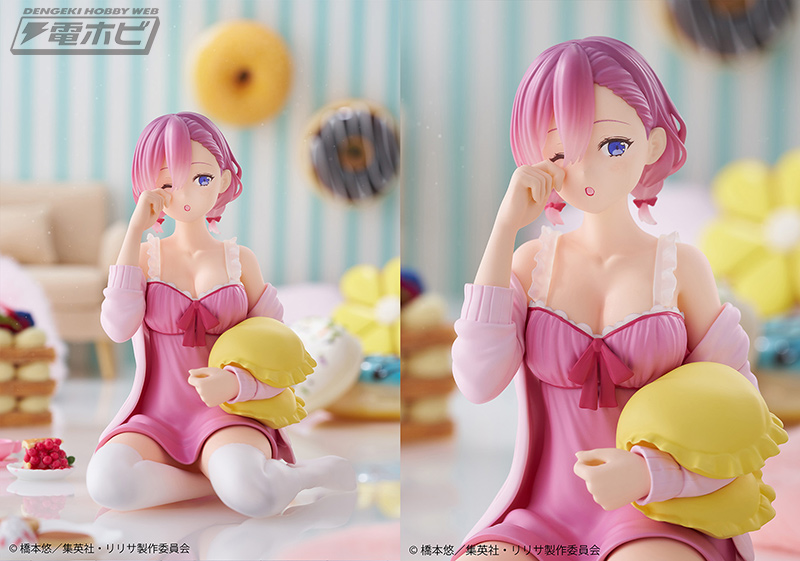 A・B賞にネグリジェ姿の天乃リリサ、橘美花莉フィギュアが登場