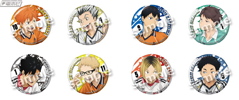 ハイキュー!!』タカラトミーアーツがおくる「カラパレ」デザインの缶