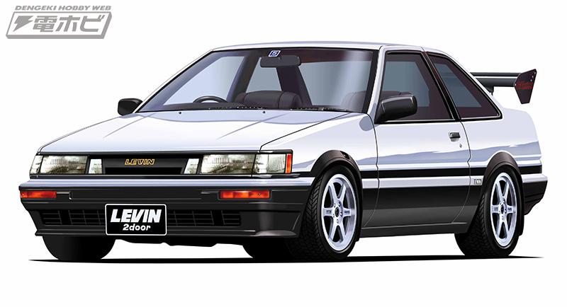 フジミ模型のカーモデル新製品！エアロパーツ付き「トヨタ カローラ