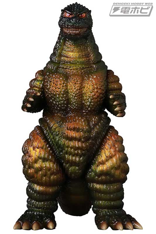 ゴジラVSデストロイア』版「ゴジラ」のソフビ2期カラーモデルが登場