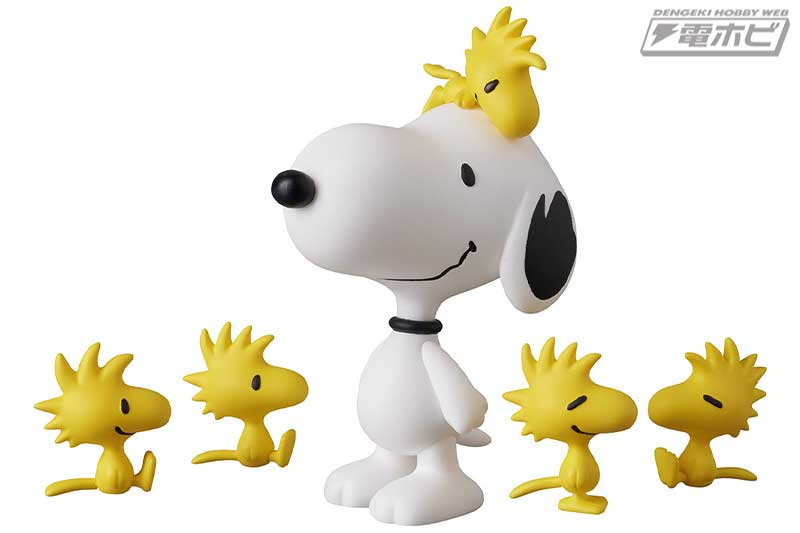 PEANUTS』の完成品フィギュア「UDF」は第19弾！ウッドストックに囲まれ