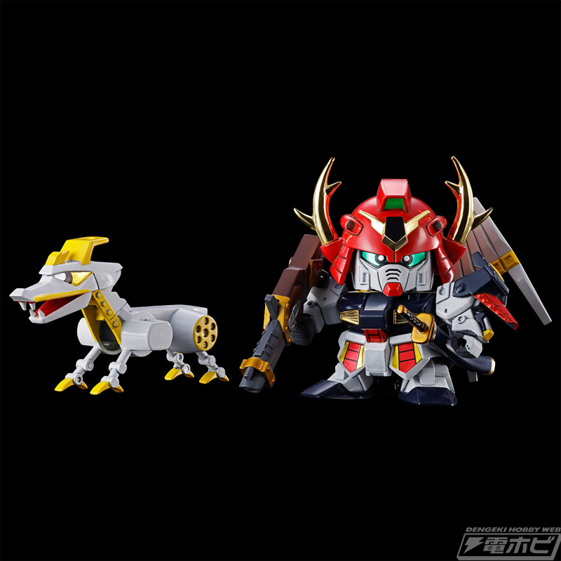 世に無敵をもって知られた“七人の頑駄無”がセットに！ムシャガンダム