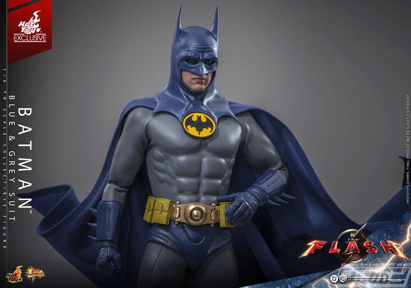 映画『ザ・フラッシュ』から幻のブルー＆グレースーツを装着した