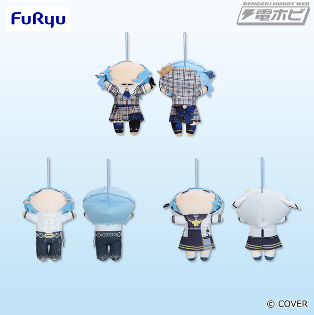 ホロライブプロダクション」より、星街すいせいのぬいぐるみが3種類