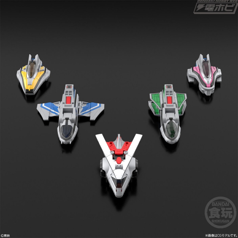 タイムロボα、タイムロボβ、タイムジェットγの3タイプに変形合体