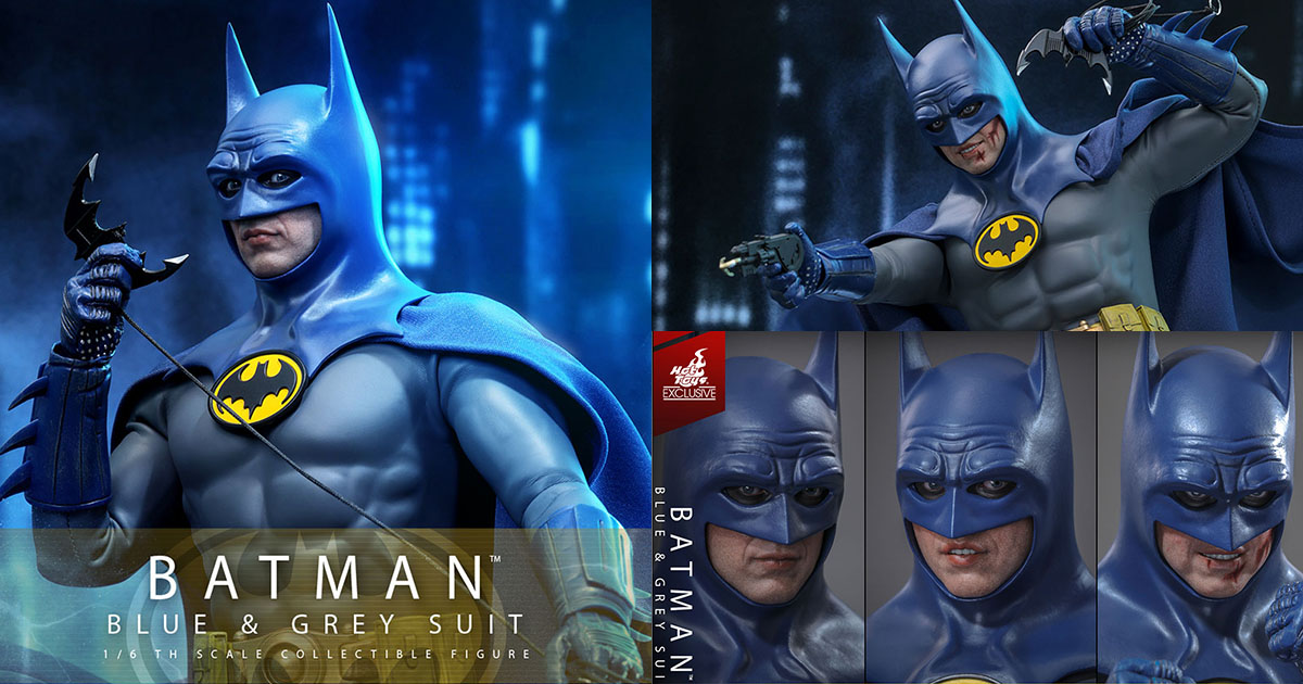 映画『ザ・フラッシュ』から幻のブルー＆グレースーツを装着した