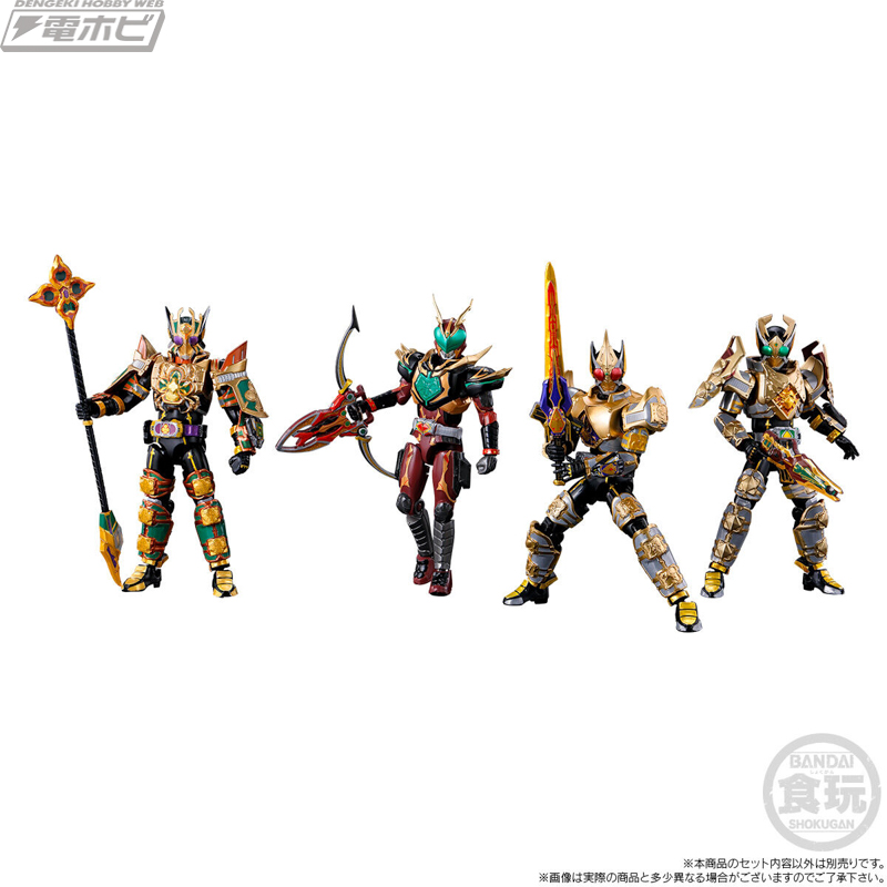 仮面ライダー剣』ギャレンとレンゲルのキングフォームが食玩「SO-DO